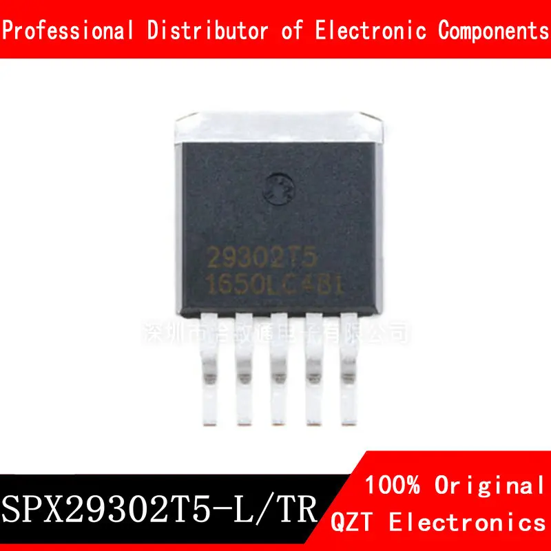 10pcs/lot SPX29302T5-L/TR SPX29302T5 TO-263-5 Low dropout linear regulator LDO new original In Stock 50pcs ws78l05 78l05 sot 89 ldo 3 terminal regulator ic smd low dropout regulator