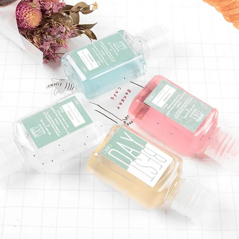 

30ml Summer Fresh Jelly Candy Color Mini Hand Sanitizer Anti-Bacteria Fruit-Scented Disposable No Clean Waterless Shampoo Clean