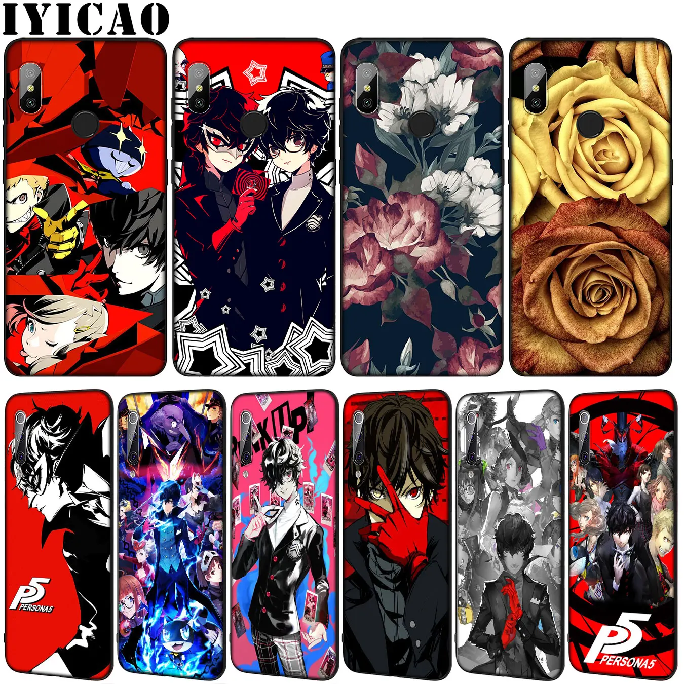 Мягкий силиконовый чехол Persona 5 P5 для телефона Xiaomi Mi 10 9 9T A3 Pro 8 SE A2 Lite A1 6 CC9 CC9E pocophone f1