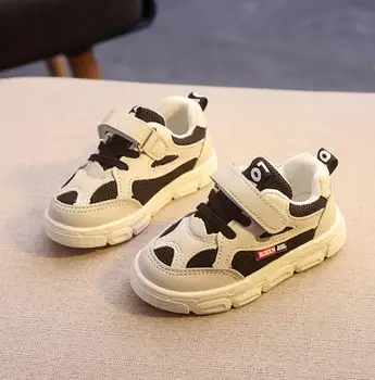

Spring Autumn Children Sneakers Boys Girls Sport Shoes Fashion Breathable Baby Shoes Soft Bottom Non-slip Casual Kids Sneakers