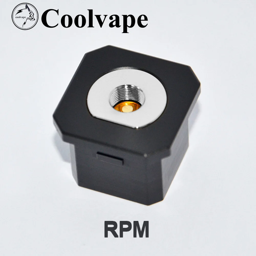 Адаптер coolvape 510 совместимый с VOOPOO VINCI / X RPM RDA RTA RDTA Thread ABS резьба из нержавеющей