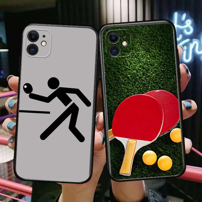 Чехлы для телефонов пинг-понга iphone 13 Pro Max 12 11 8 PLUS 7PLUS 6S XR X XS 6 mini se | Мобильные