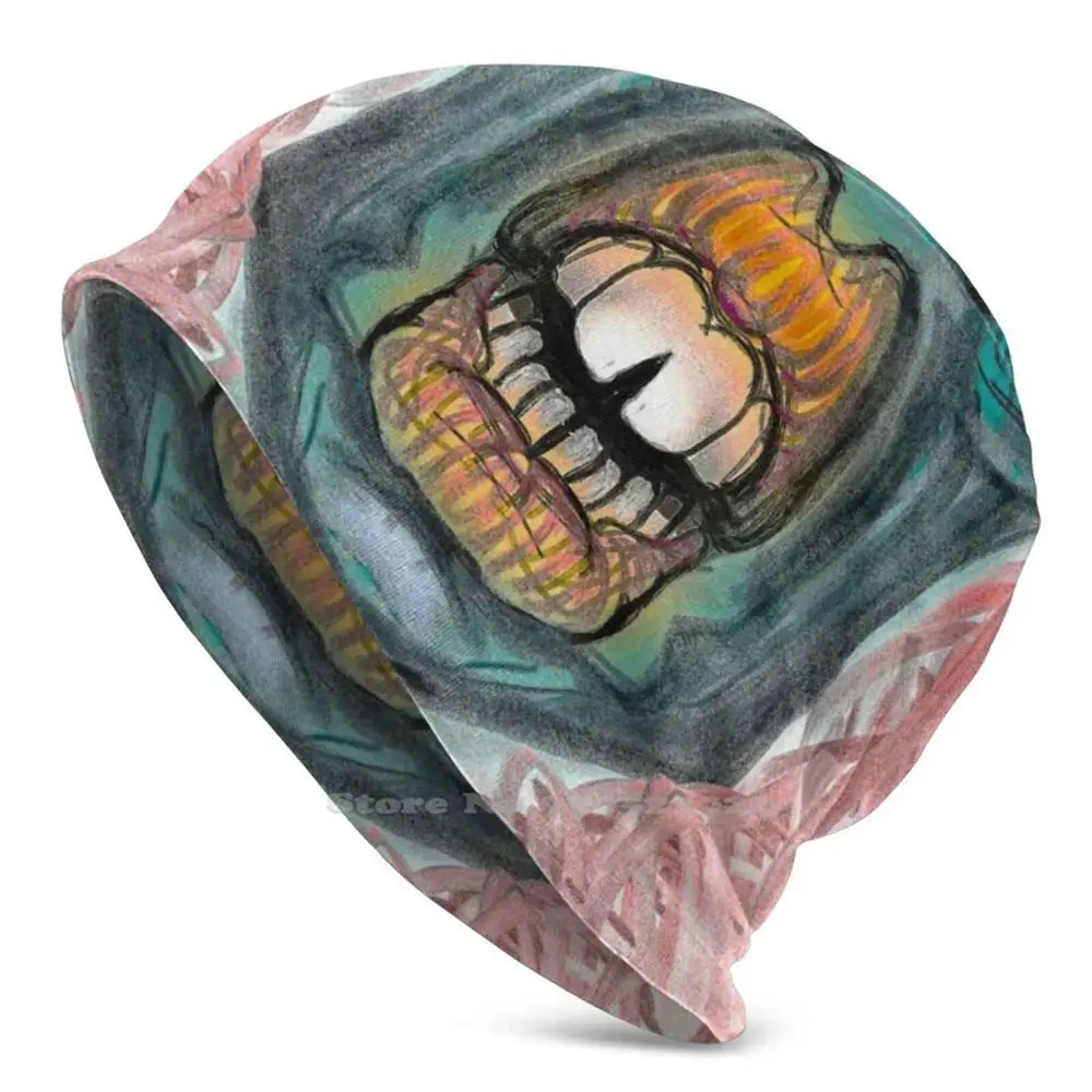 Killer Clown With Bug Eyes Berretto Lavorato A Maglia Berretto Sportivo Copricapo It Clown Killer Clown Spettrale Halloween Spaventoso Killer Clown