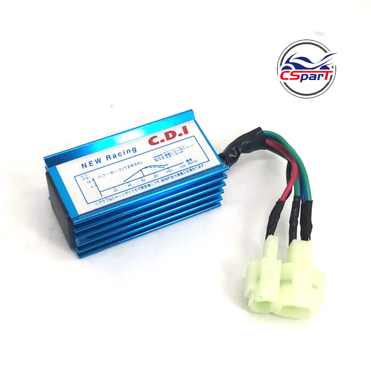 Гоночный 6 Pin два Овальный зажигания GY6 AC гоночный CDI Kazuma Jonway Kinroad Taotao Baotian Dune ATV Quad