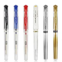 6 шт./лот одношариковая ручка Signo широкая UM-153 гелевая 1 мм Водонепроницаемая быстросохнущая Свадебная подпись