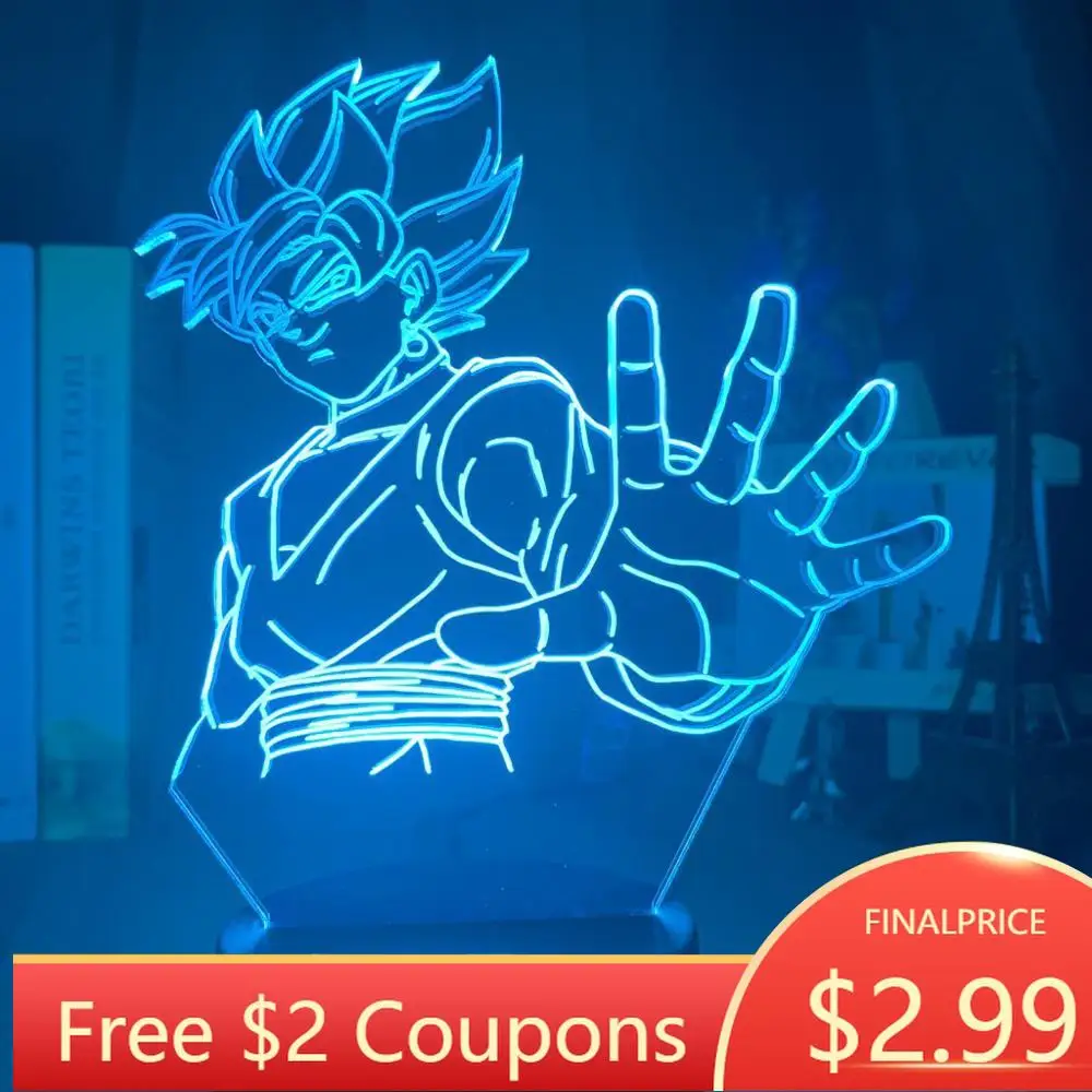 Фигурка Вегета IV из дракона светодиодный ночник детский Декор для дома