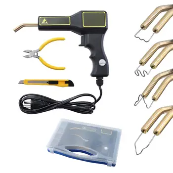 

Car Bumper Repair Kit Welding Torch Fairing Hot Stapler Plastic Auto Body Tool