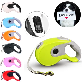 

Roulette For Retractable Dogs Leashes Auto 3M/5M/8M Cats Dog Collar Lead Puppy Nylon For Small Medium Large Pets Accessories