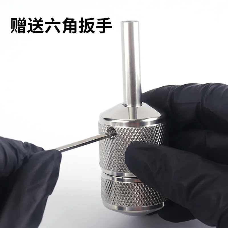 304 Self-Locking 1PC 22MM 25MM 30MM Machine Handle Auto Lock Tattoo Grip Tube Accessories