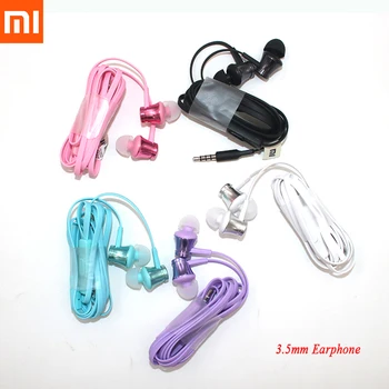 

Xiaomi Basic Earphone 3.5mm Wire Control In-Ear Youth Version With Micphone For Xiaomi Mi 8 9 SE CC9 CC9E Redmi Note 7 8 K20 Pro