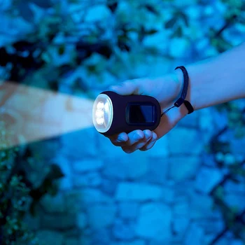

Home Type Mini Flashlight Portable Hand Crank Dynamo LED Solar Powered Flashlight Camping Torch 3 LED Hand Crank Flashlight