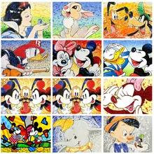 

5D Diamond Painting Disney Cartoon Princess Mickey Comic Poster Embroidery Cross Stitch Kits Art Mosaic Drill Home Decor Gifts