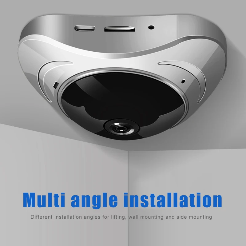 Panoramic Camera 360 Degree Rotating Smart Home HD Camera Wireless Network Camera VDX99