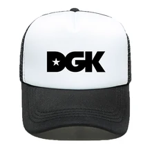 Популярный Стиль, серия DOK с буквенным принтом для мужчин и женщин, стильная сетчатая шапка, Всесезонная, может поддерживать, женская кепка на заказ