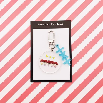 

KPOP TXT Photos Keychain Tomorrow X Together Bag Backpack Pendant Accessories TXT Glitter Keyring TXT Fans Gifts Drop Shipping