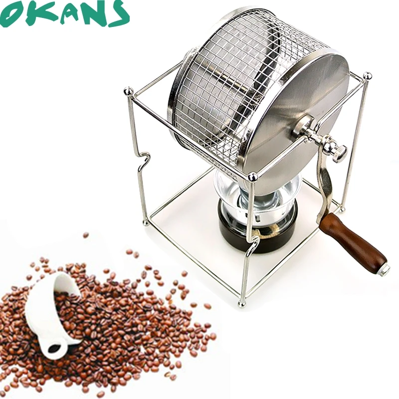 

Household Coffee Bean Baked Machine Beans Roasting Machine Manual Beans Roaster Mini Baking Maker