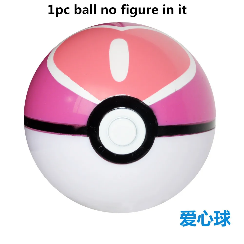Pokemon ball игрушки Pokeball с поясом фигурка модель игрушки Pokemones фигурки Выдвижной Пояс подарки для детей Детские игрушки - Цвет: F ball no figure