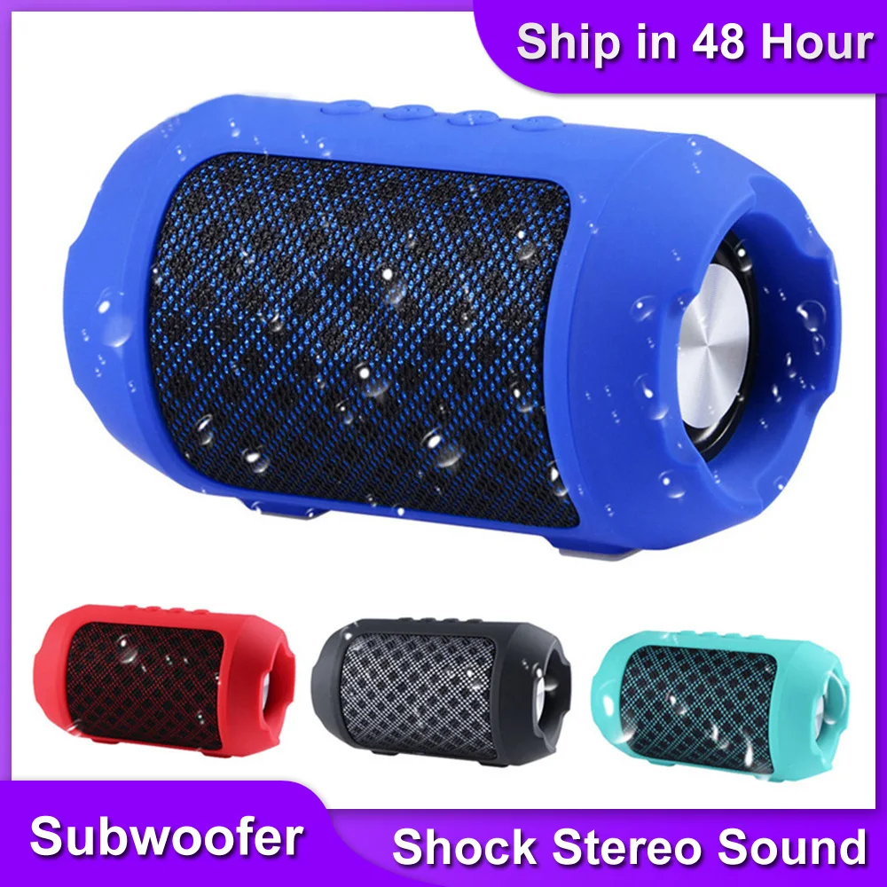 Колонка Bluetooth динамик портативный беспроводной динамик/сабвуфер/бумбокс стерео