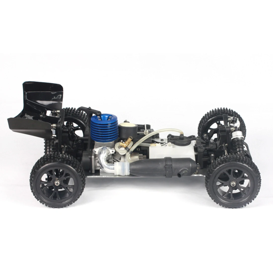 1:10 4WD Methanol Fuel Remote Control Off-Road Vehicle High Speed Model Car - Black