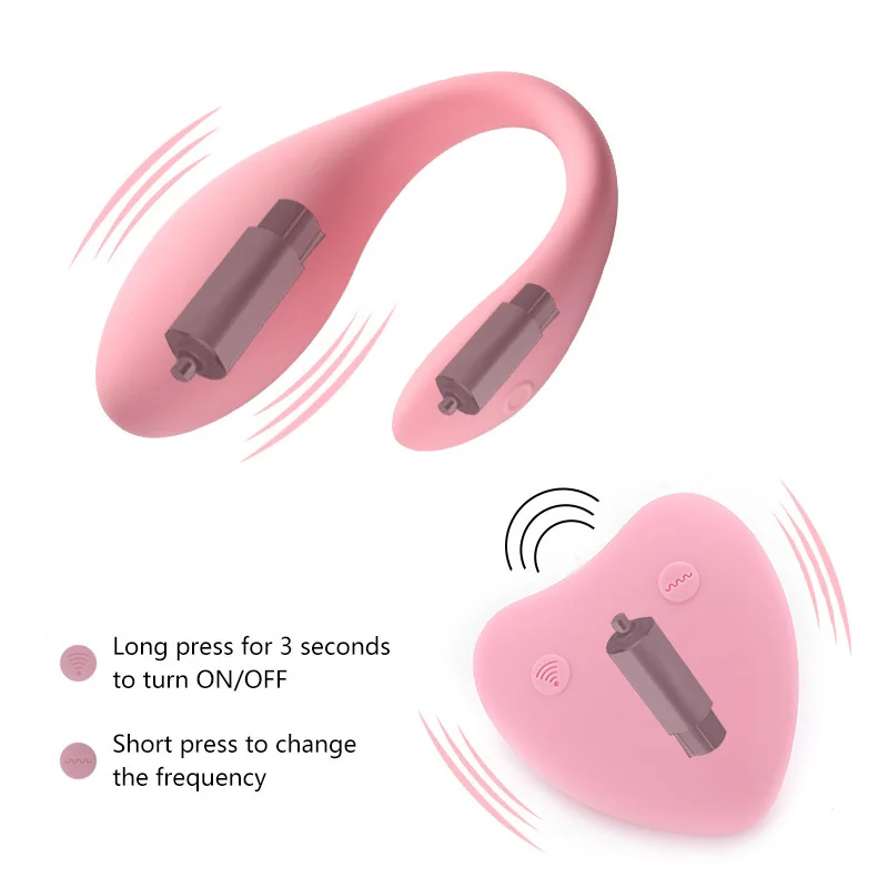 Female Butterfly Vibrator G Spot Dual Motor Vibrator Remote Control Vibrator Sex Toy Panties Vibrator  Vagina Butt Plug X327