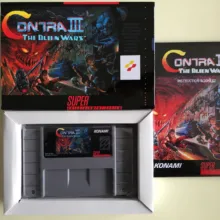 16-битные игры* CONTRA 3-The Alien Wars(версия США! Коробка+ инструкция+ картридж