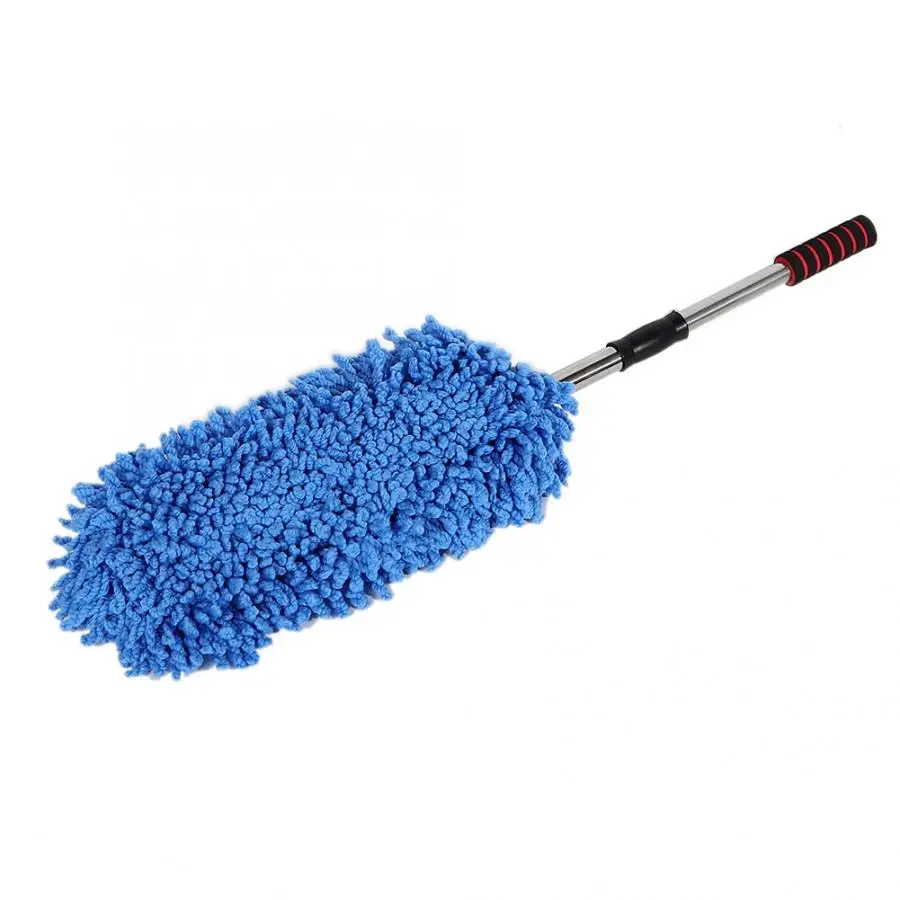 Автомобильная щетка для очистки стекла Duster из нержавеющей стали выдвижная ручка инструмент для пыли Автомобильная Чистящая Щетка для удаления пыли