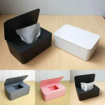 

Bouder Dry Wet Tissue Paper Case Care Baby Wipes Napkin Storage Box Holder Container Wipes Dispenser Home Tissue Holder
