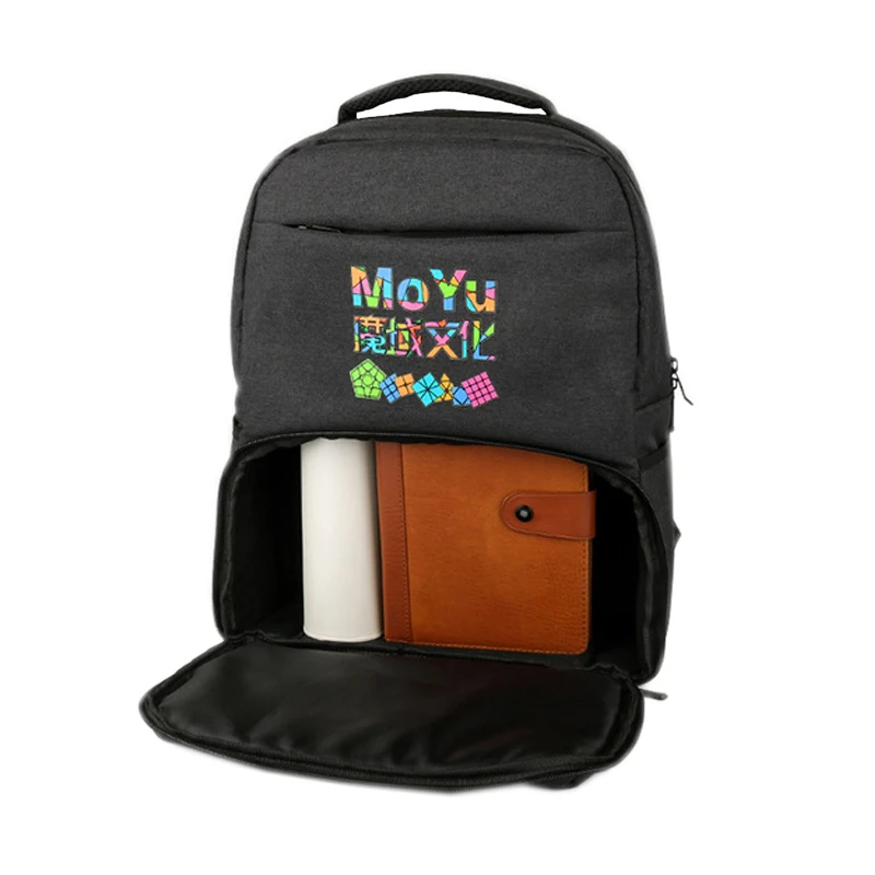 MOYU 42x16x32 см кубик рубика набор черный куб рюкзак головоломка Cubo Magico профессиональные кубики сумка игрушки для взрослых для мальчиков куб сумки через плечо