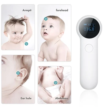 

Forehead Thermometer for Adults Infrared Thermometer for Fever Sutiable for Baby and Outdoor Use with Thermometer