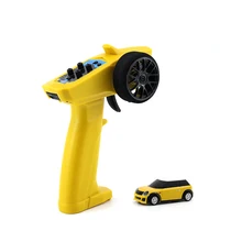 Новинка 1:76 Масштаб 2,4 ГГц 3CH RTR дистанционное управление мини Радиоуправляемый автомобиль турбо гоночный RTR полностью пропорциональный микр...
