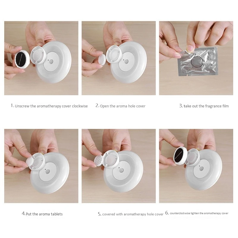 Toilet Lights Waterproof Led Toilet Night Lights Motion Sensor Light for Toilet with Aromatherapy, Toilet Bowl Light for Kids,Ba