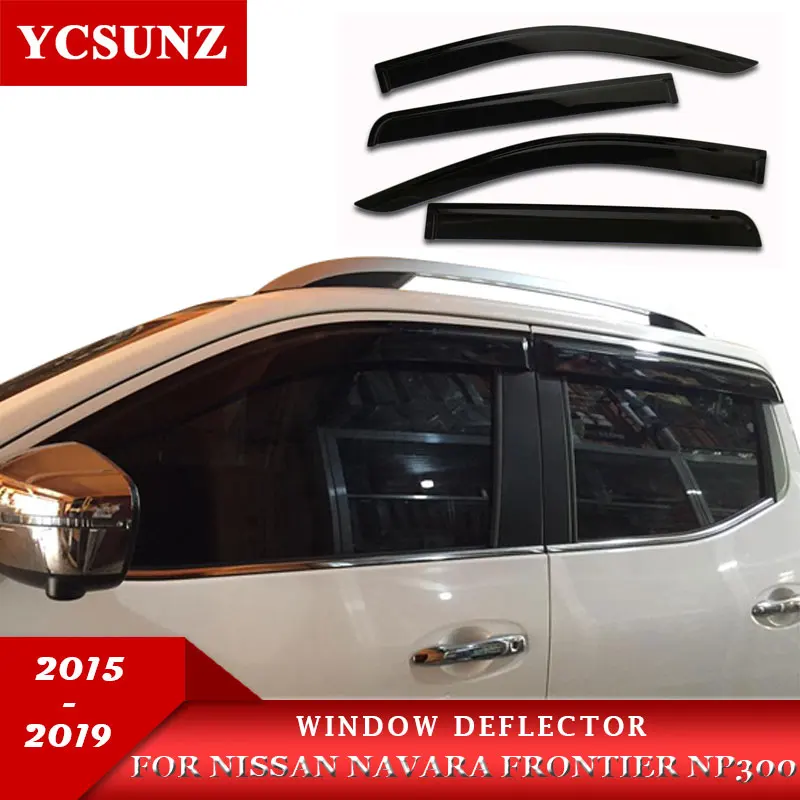 Автомобильный оконный Дефлектор козырек для Nissan Navara Frontier 2015 2016 2017 2018 2019 2020