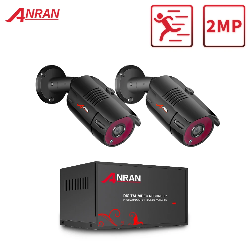 Система видеонаблюдения ANRAN AHD DVR 1080P ИК ночное видение|Система наблюдения| |