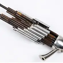Китайский традиционный музыкальный инструмент бамбук Шэн древних герконовая трубка для духовых инструментов SHENG D Тон 17-клавишным белый медный Шэн