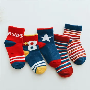

Baby Winter Socks Children Fashion Breathable Cotton Sport Socks Soft Lovely Cartoon Socks For Girls Boys Kids Warm Toddler Sock