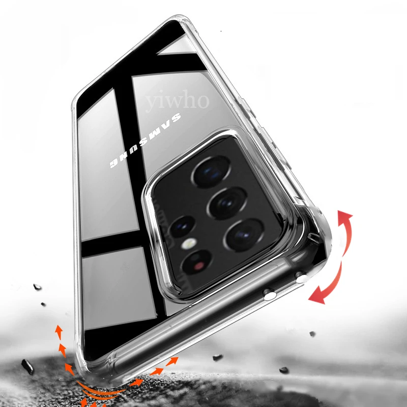 For Samsung S21 Ultra Case on For Galaxy S21 Plus S20 Fe