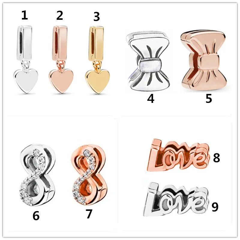 

NEW 100% 925 Silver chain bead reflexions charm for charms bracelet women jewelry making,1pz