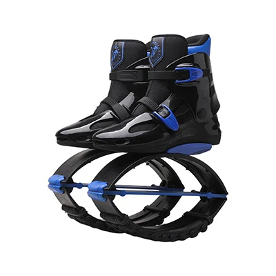 Blue XXL EU41-43 Patines 1 пара Кенгуру Прыжки для похудения гибкие дышащие прыгающие спортивные туфли для фитнеса для взрослых женщин мужчин детей - Color: Blue XXL EU41-43