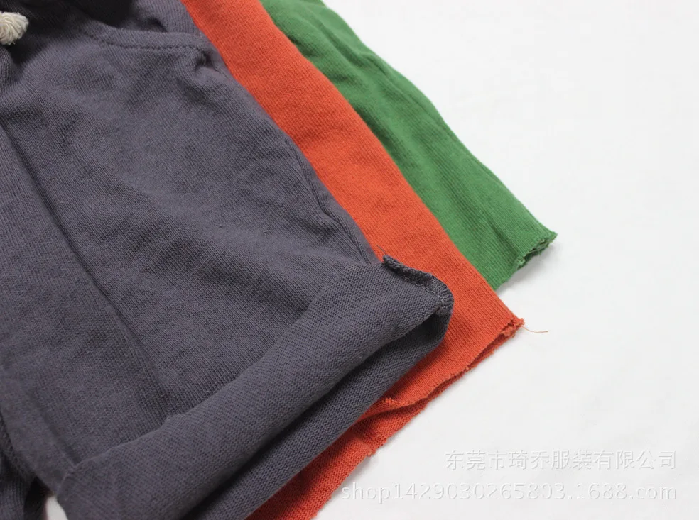 

Forest Map/Forest Map Children han ban Casual Cotton Linen Knitted Shorts Men And Women Children Beach Shorts