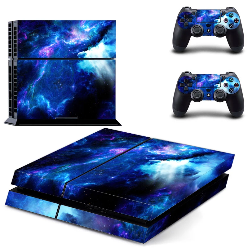 Galaxy для PS4 виниловая кожа Наклейка чехол для PS4 Playstation 4 консоль+ 2 контроллера наклейка Аксессуары для игр