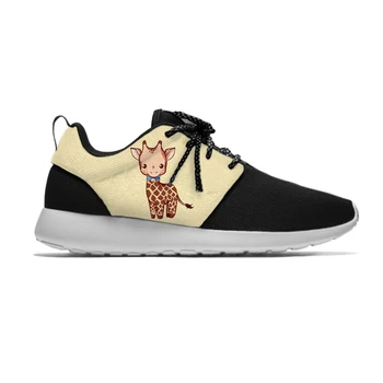 

Giraffe Animal Cartoon Funny Popular Cute Kids Sport Running Shoes Classic Casual Breathable Print Sneakers Children Boys Girls