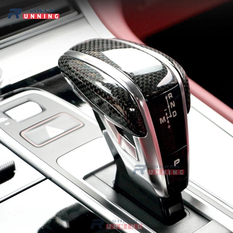 

100% Carbon Fiber Gear Shift Knob Fit Porsche 971 Cayenne Panamera Gear Knob Upgrade Shifter Lever Transmission For Porsche