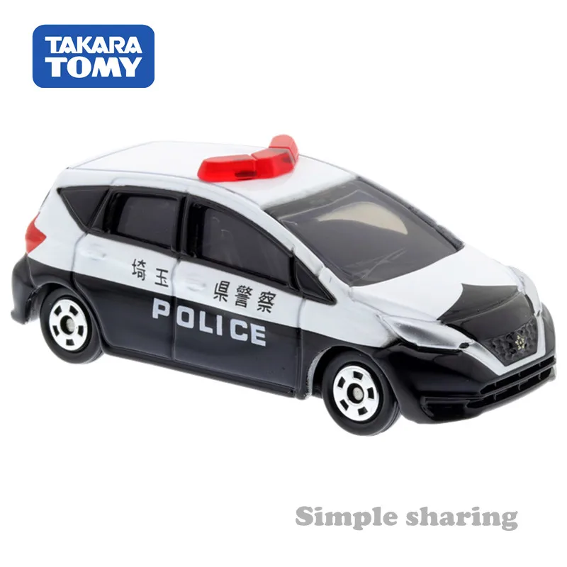 Takara Tomy Tomica No.21 Nissan Note Полицейская машина весы 1/63 Мини Популярные Детские игрушки