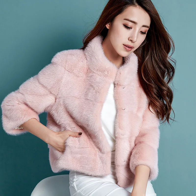 White Fur Fluffy Jacket Faux Women's Coats Winter Warm Size AliExpress
