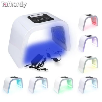 

7 Color PDT Lamp LED Photon Light Therapy Beauty Machine Skin Rejuvenation Acne Remover Anti-wrinkle Spa Mask Face Lifting