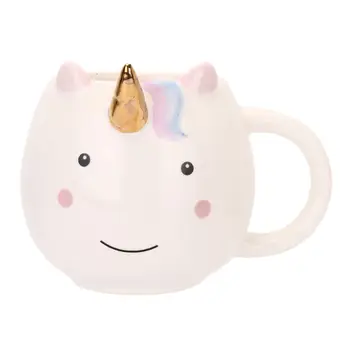 

500ml 3D Cute Horse Coffee Mug Lovely Animal Ceramic Mug Water Milk Tea Cup Safe Non-toxic For Home Office Decor Kids Gift