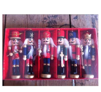 

Nutcracker soldier puppet natale decorazioni birthday gift zakka bar decoration christmas gift