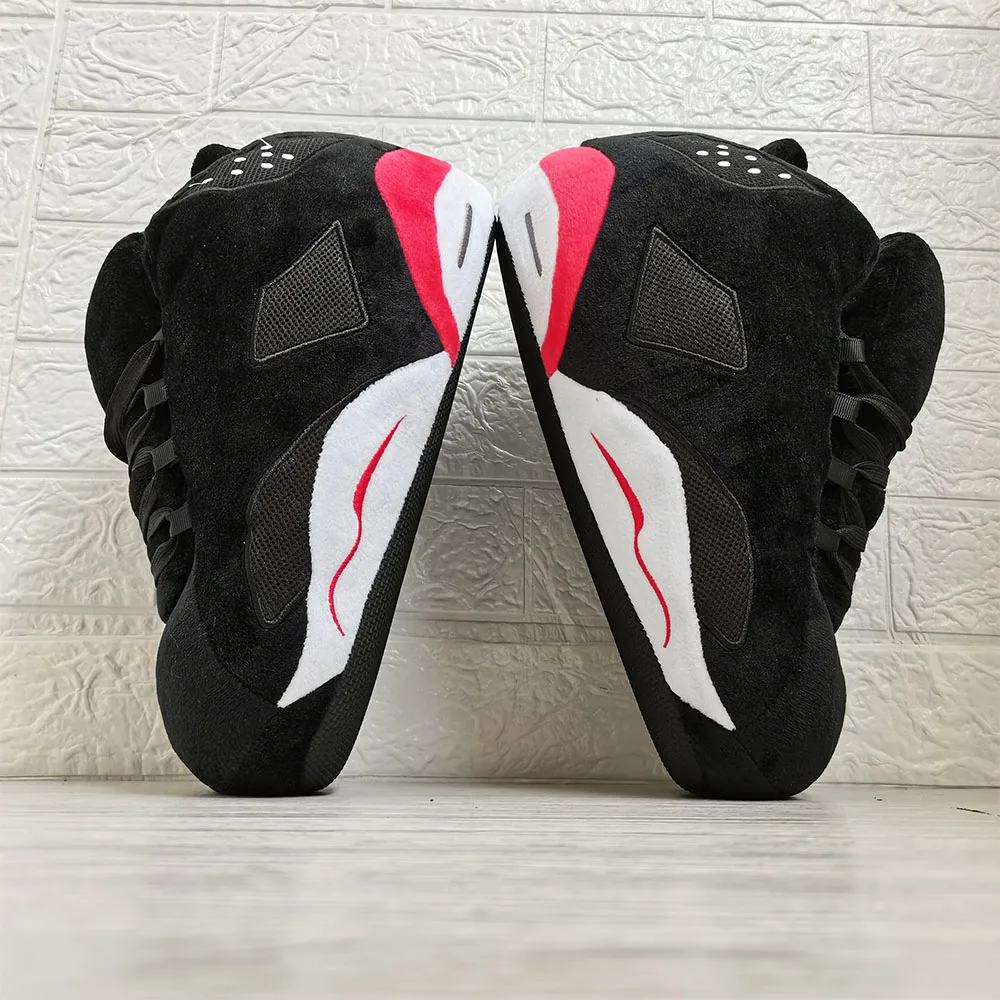 fluffy sneaker slippers