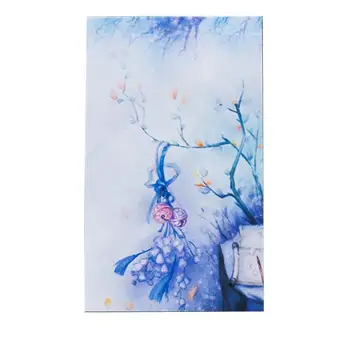 

60sheets/this Chinese Style Memo Pad Stationery Daily Office Scene Notepad School Message List Notebook Paper Beautiful Q9K7