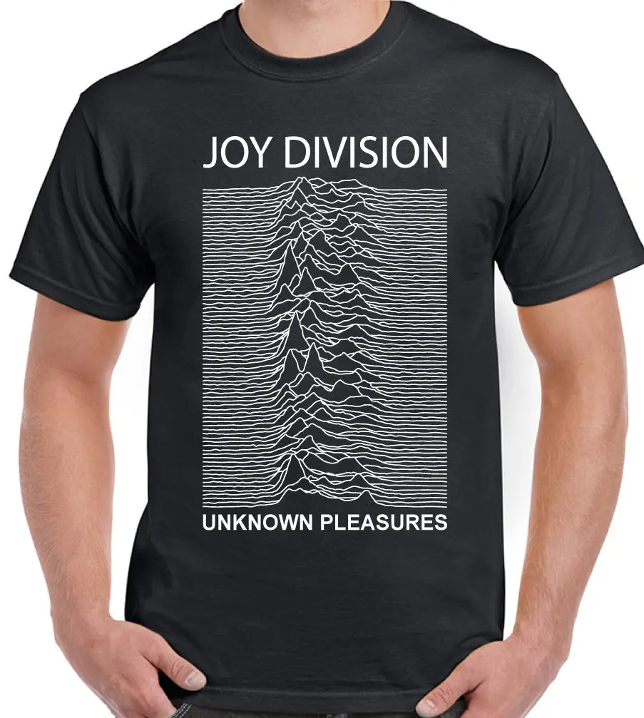 Joy Division Unknown Pleasures Мужская музыкальная футболка Заводская запись FAC51|Футболки| |